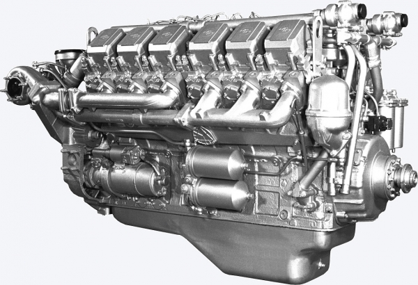 Двигатель Б/КП и СЦ.ОС.К.Б/ ЗИП 240ПМ2-1000186          
