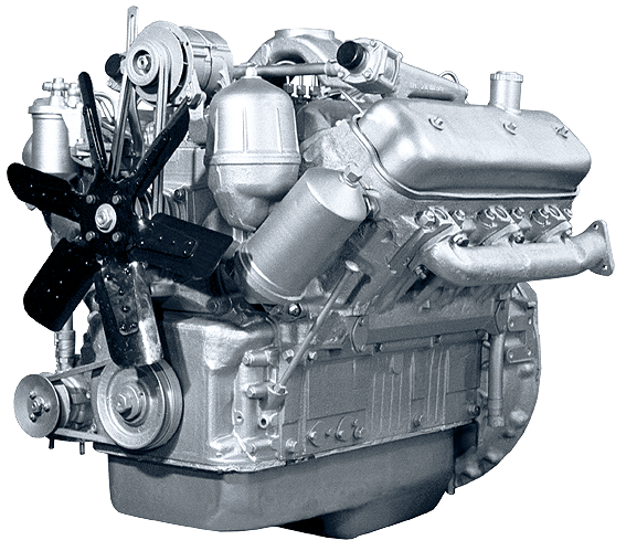 Двигатель с КП  4 компл 236М2-1000020     