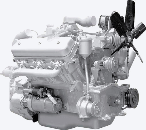 Двигатель Б/КП и СЦ.ОСН.К 236НД-1000186   